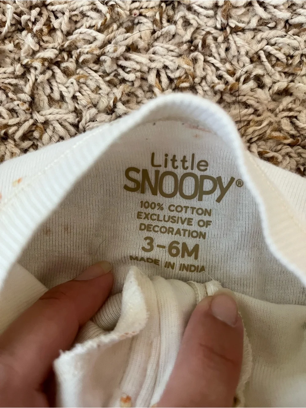 Snoopy baby little